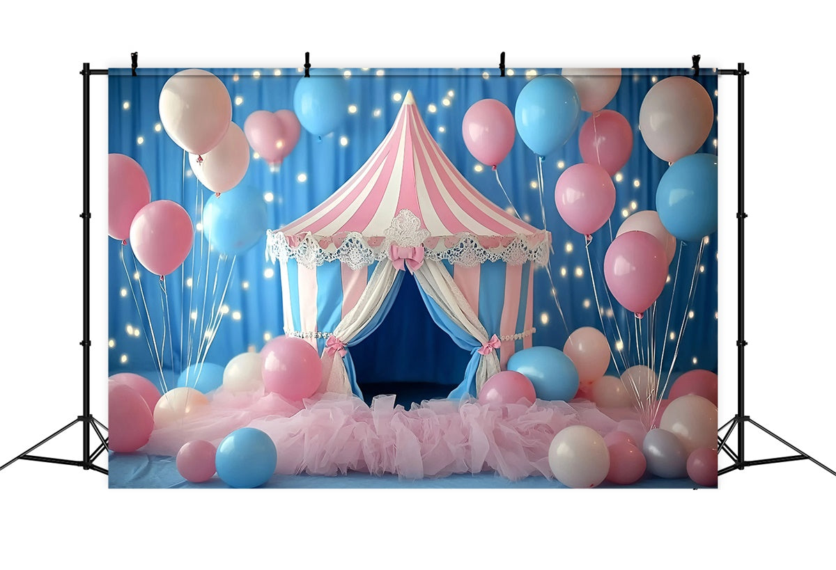 Carnival Backdrops Elegant Circus Tent Balloon Backdrop UK GQ5-126