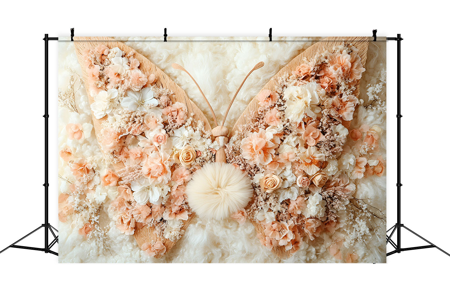 Butterfly Photo Backdrop Dreamy Petal Wings Kids Backdrop UK GQ5-151