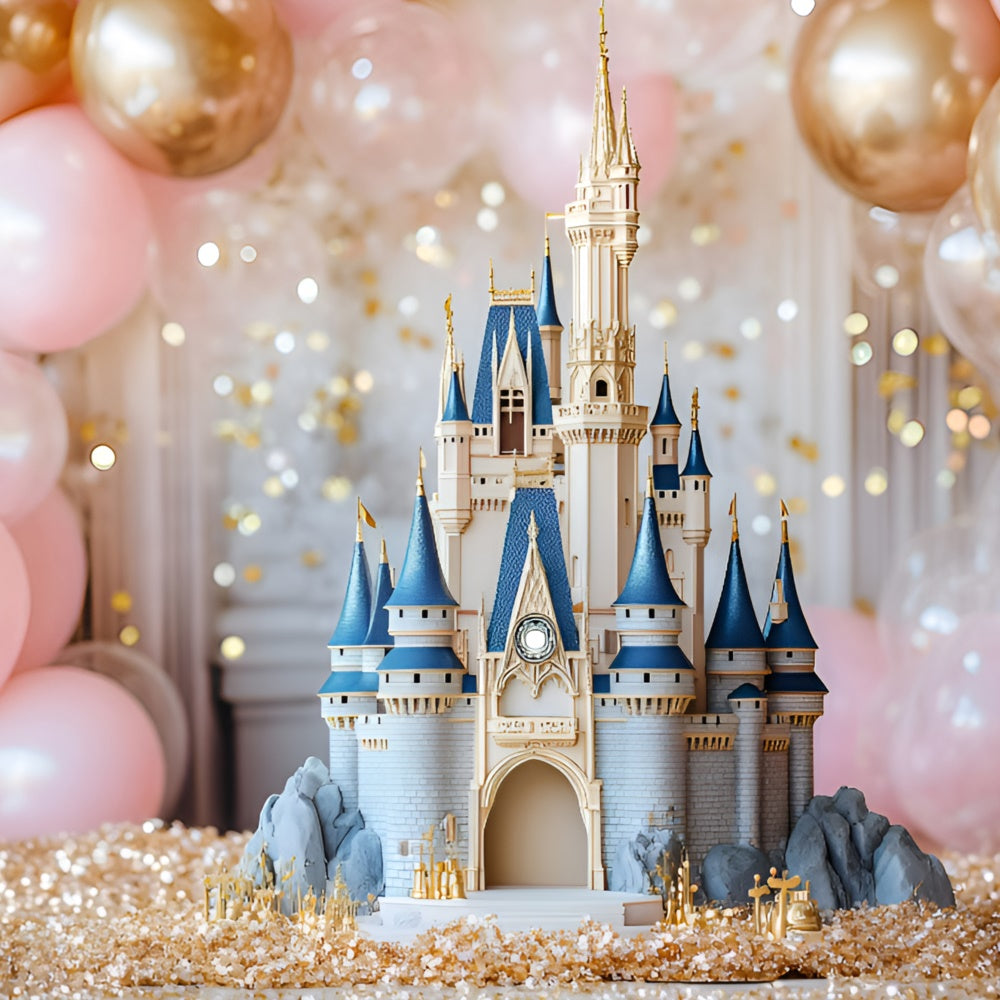 Castle Backdrops Fairytale Fantasy Castle Children Backdrops UK GQ5-173