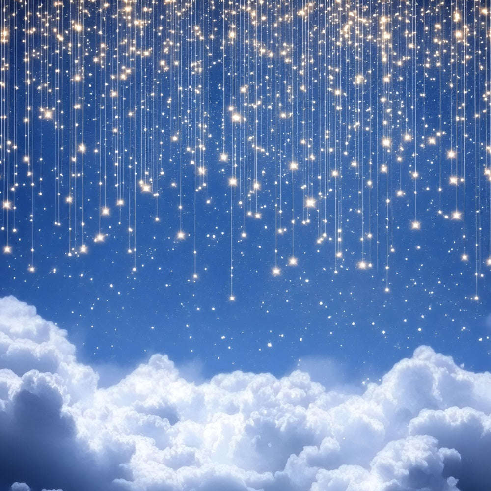 Star Photo Backdrop Sparkling Star Cloud Backdrop UK GQ5-63