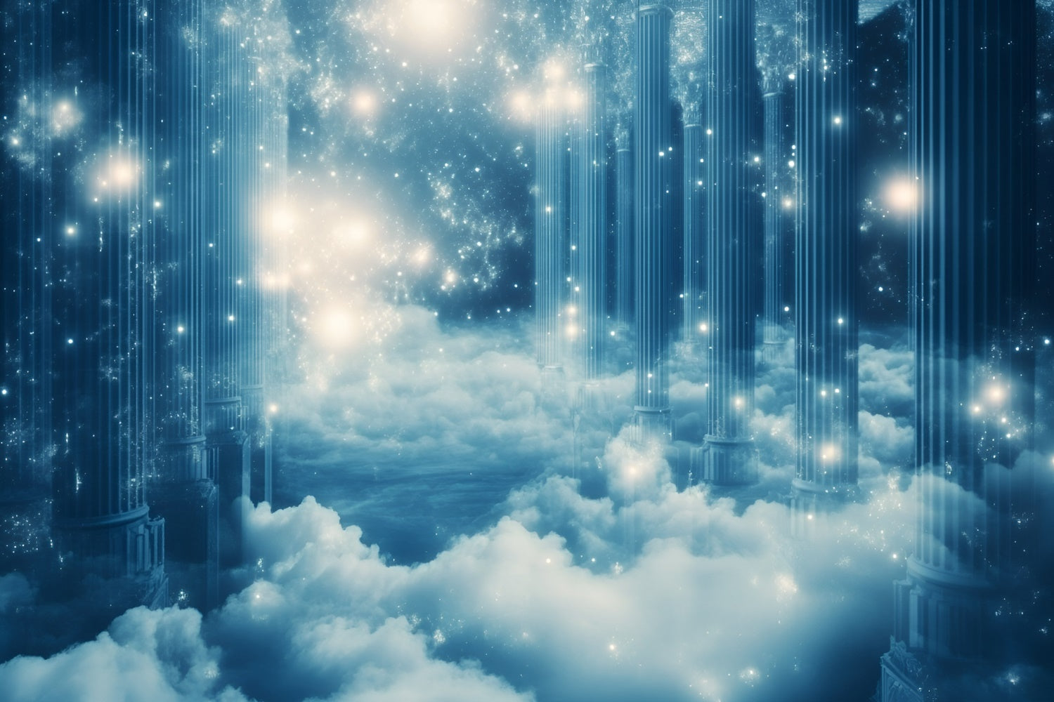 Starry Sky Backdrop Galaxy Sparkle Dream Backdrop UK GQ57-115