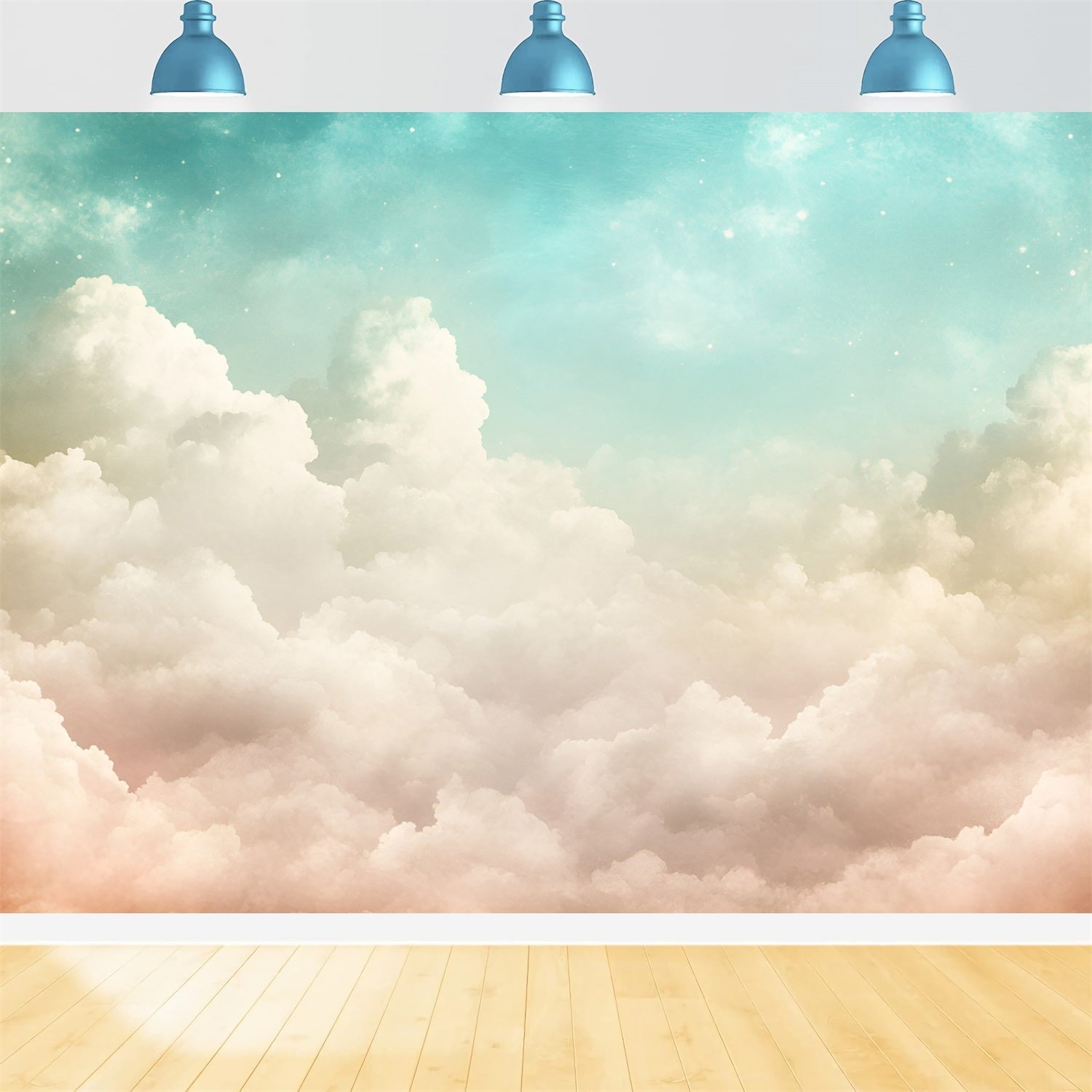 Cloud Backdrop Photography Pastel Cloud Light Backdrop UK GQ57-122