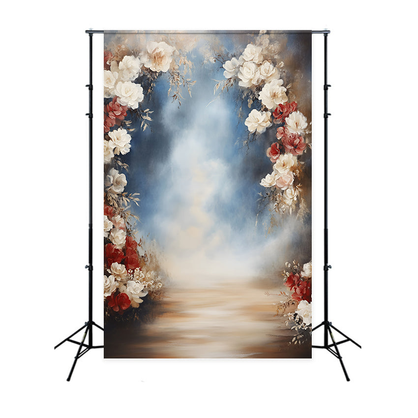 Painting Backdrops Rose Portal Best Photography Backdrops UK GQ57-192