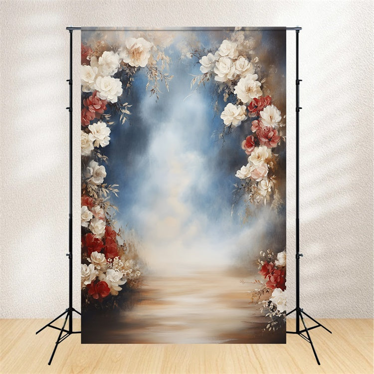 Painting Backdrops Rose Portal Best Photography Backdrops UK GQ57-192