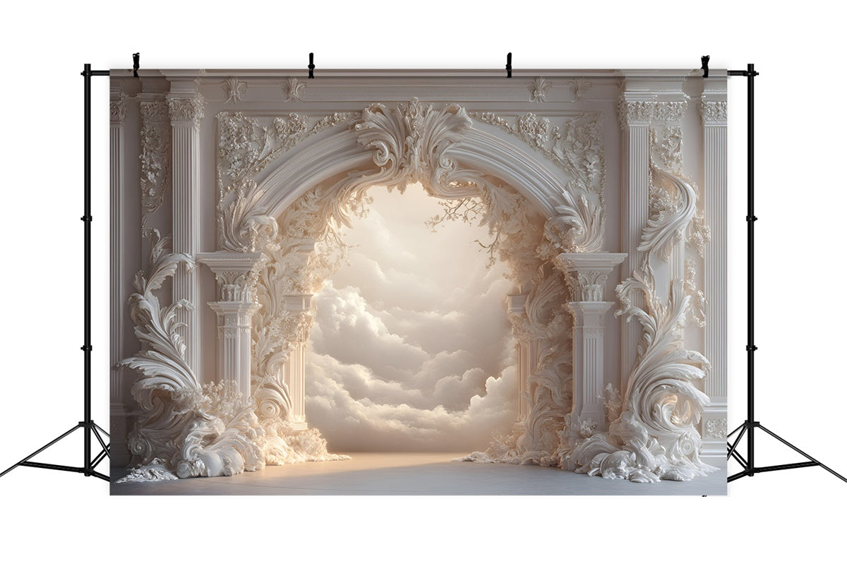 Fine Art Backdrops Baroque Heaven Entry Fabric Backdrop UK GQ57-203