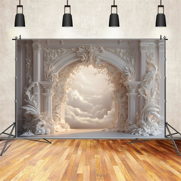 Fine Art Backdrops Baroque Heaven Entry Fabric Backdrop UK GQ57-203