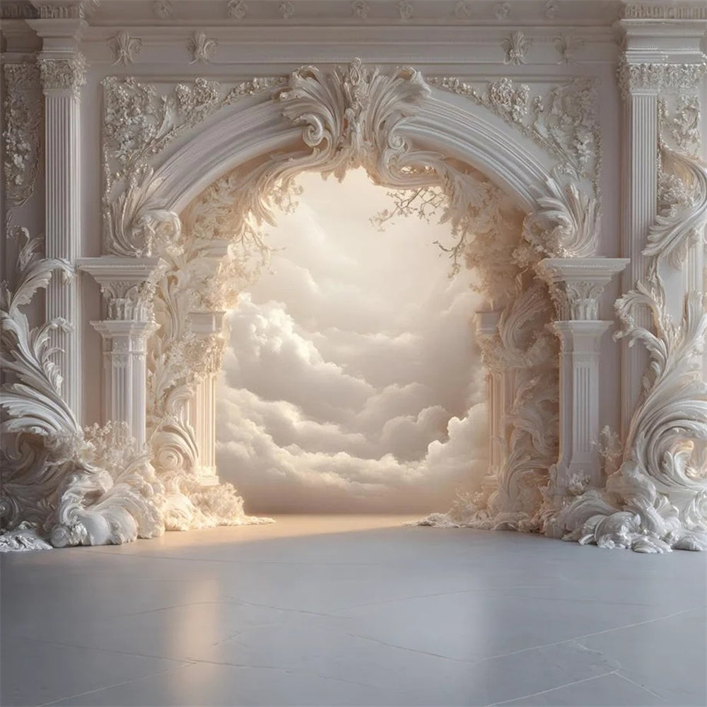 Fine Art Backdrops Baroque Heaven Entry Fabric Backdrop UK GQ57-203