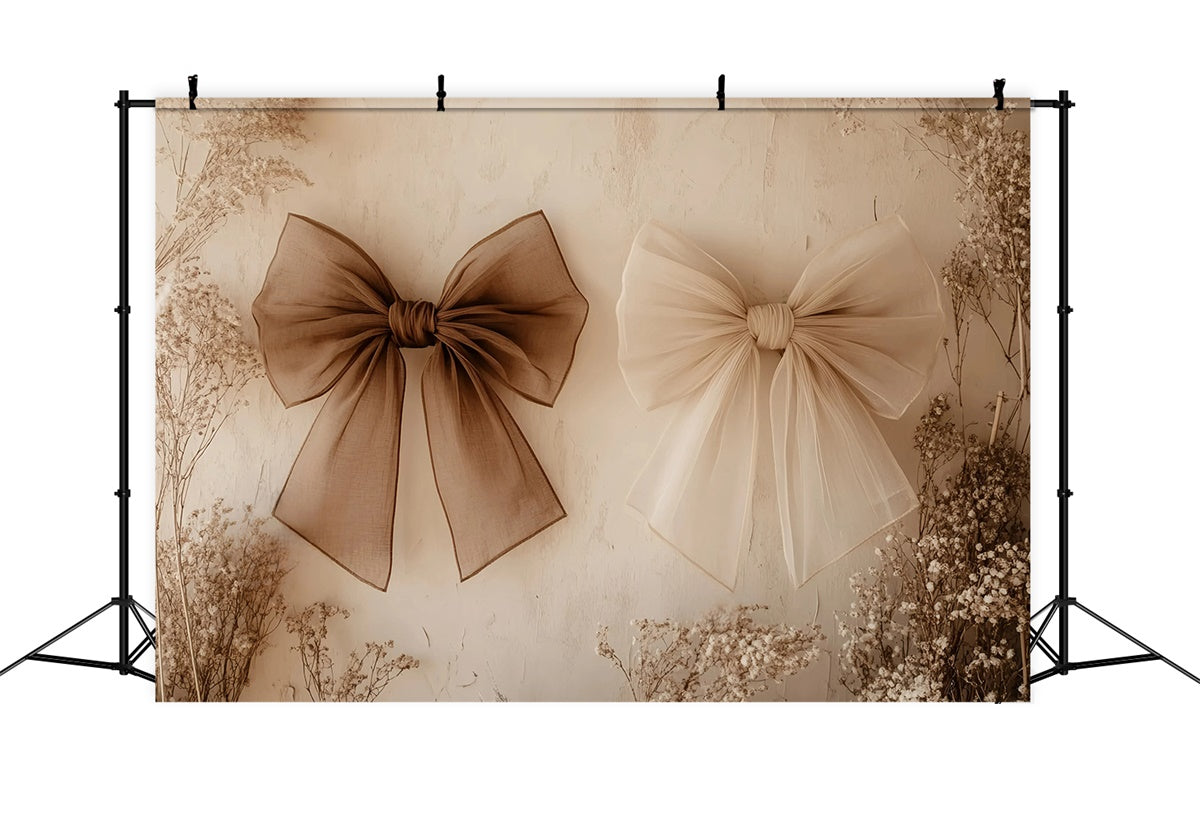 Boho Backdrop Photography Bow Charm Bloom Backdrop UK GQ57-230