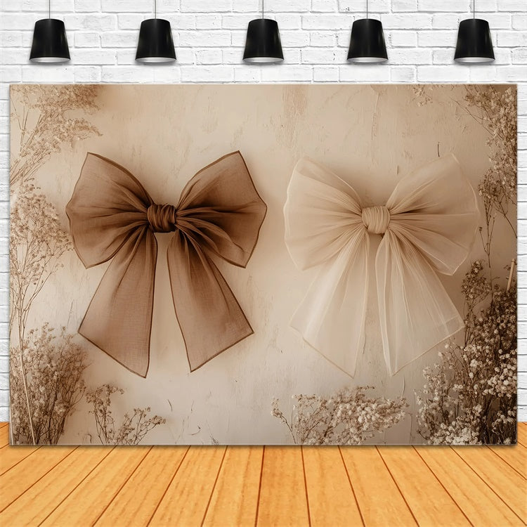 Boho Backdrop Photography Bow Charm Bloom Backdrop UK GQ57-230