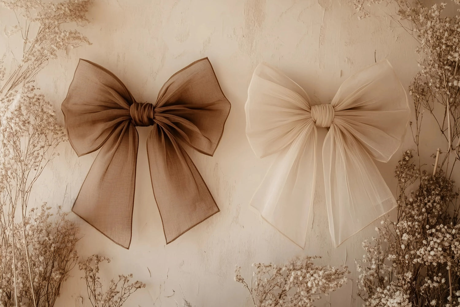 Boho Backdrop Photography Bow Charm Bloom Backdrop UK GQ57-230