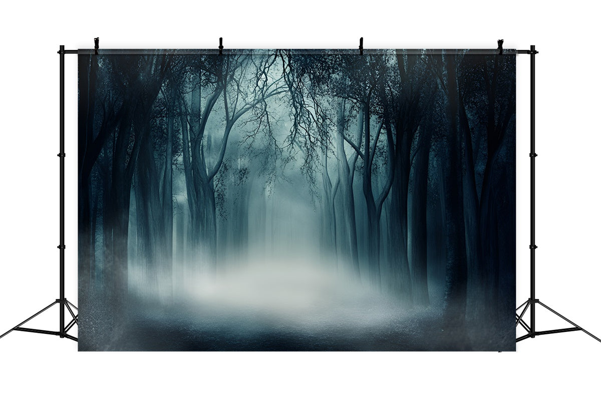 Dark Forest Backdrop Eerie Silence Woods Backdrop UK GQ57-84