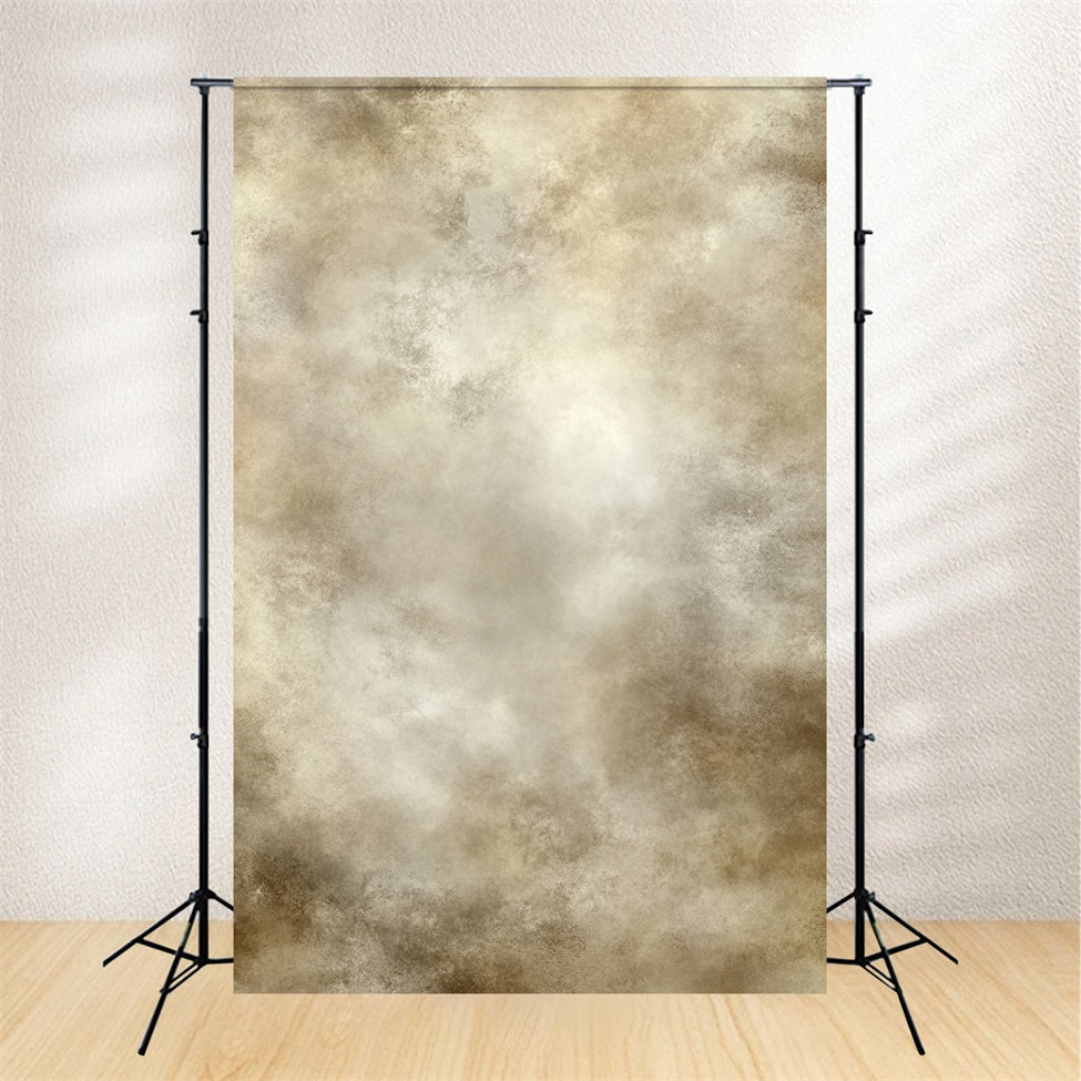 Cream Backdrop Warm Earthy Mottled Taupe Texture Studio Portrait Backdrop UK GQ58-102