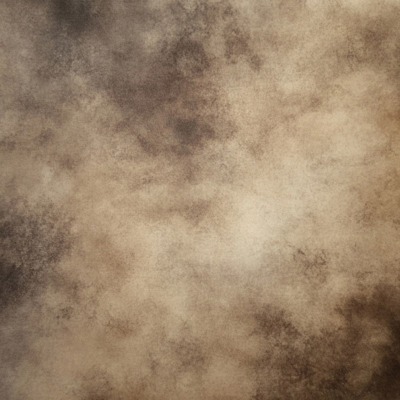 Cream Backdrop Deep Mocha and Sand Cloudy Pattern Photo Portrait Backdrop UK GQ58-103