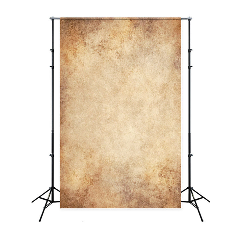 Cream Backdrop Vintage Warm Brown Textured Gradient Photography Portrait Background UK GQ58-104