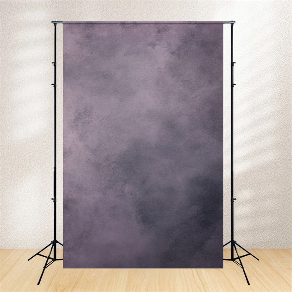 School Portrait Backdrop Soft Violet Haze Artistic Texture Portrait Backdrop UK GQ58-109