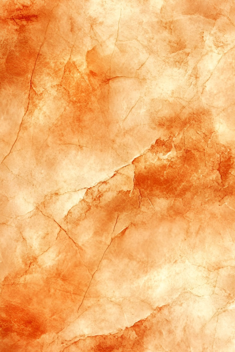 Orange Backdrop Warm Amber Cracked Marble Texture Studio Portrait Backdrop UK GQ58-77