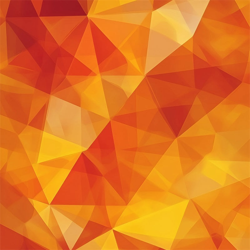 Orange Backdrop Geometric Faceted Orange Yellow Gradient photo Portrait Backdrop UK GQ58-78