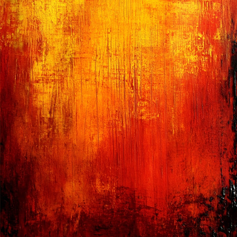 Orange Backdrop Bold Abstract Red and Yellow Brushstrokes Photography Portrait Background UK GQ58-79