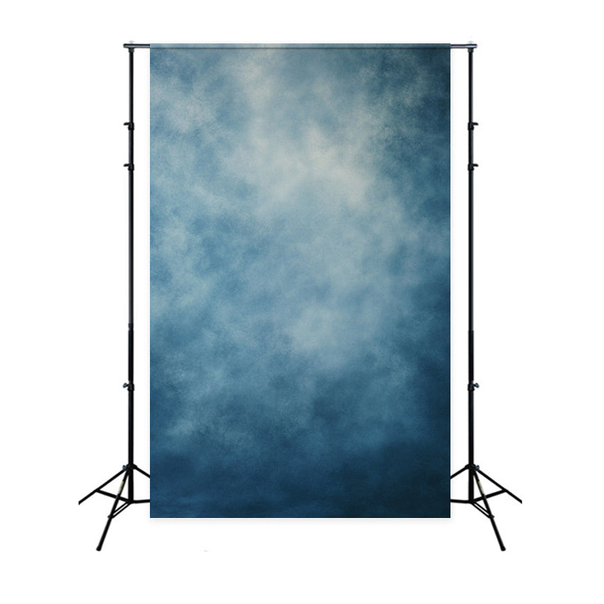 Yearbook Backdrop Muted Sky Blue Subtle Grain Finish Portrait Photography Backdrop UK GQ58-92