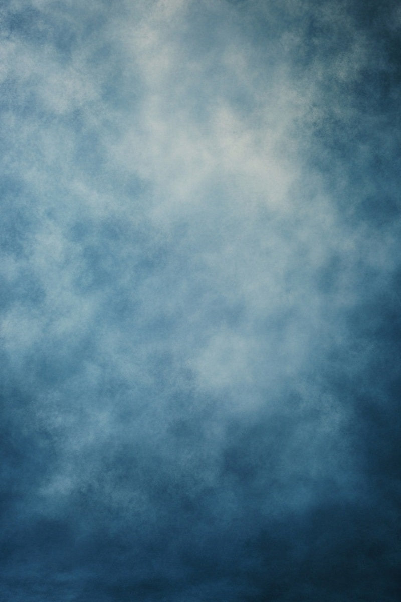 Yearbook Backdrop Muted Sky Blue Subtle Grain Finish Portrait Photography Backdrop UK GQ58-92