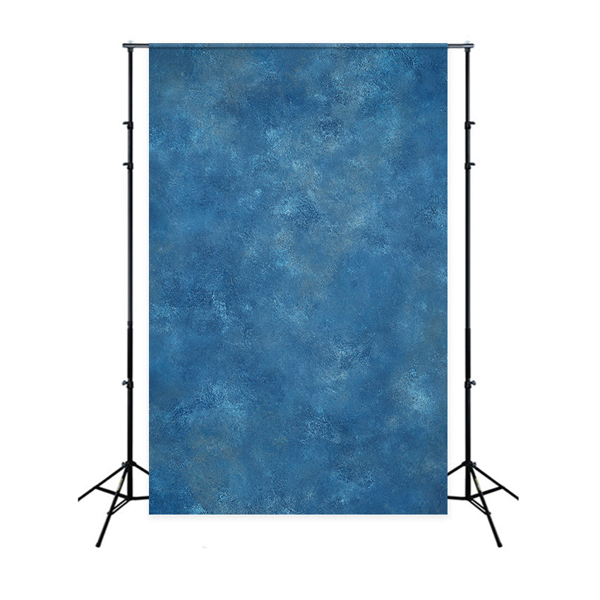 Yearbook Backdrop Bold Ocean Blue Stone-Like Texture Portrait Background Ideas UK GQ58-93