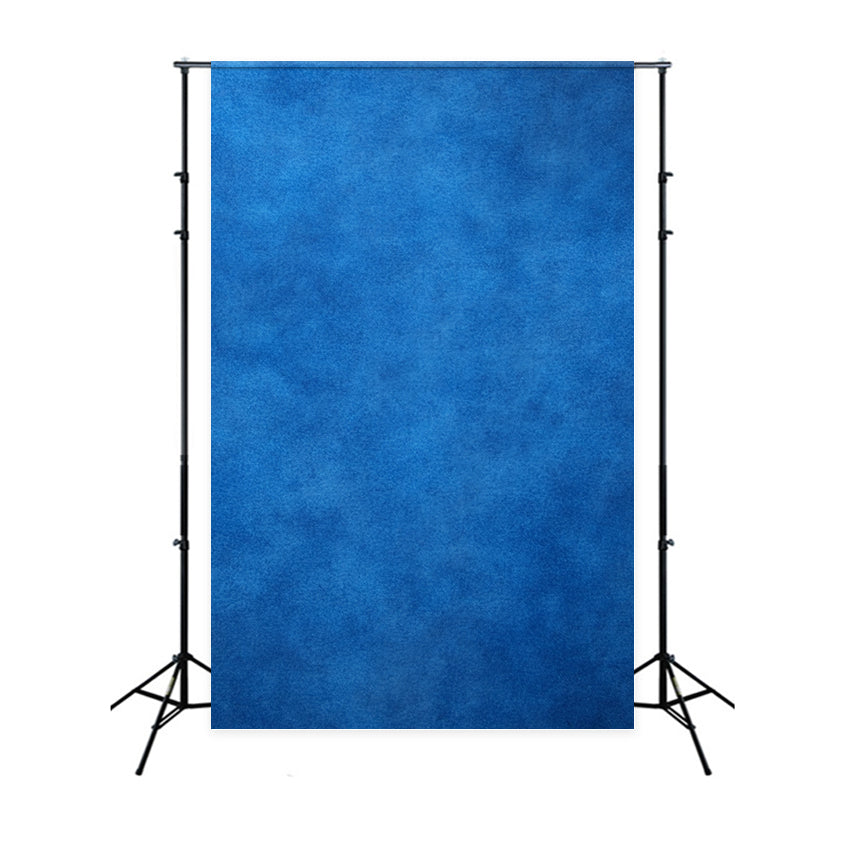 Yearbook Backdrop Even Bright Blue Faded Fabric Look Professional Portrait Backdrop UK GQ58-94
