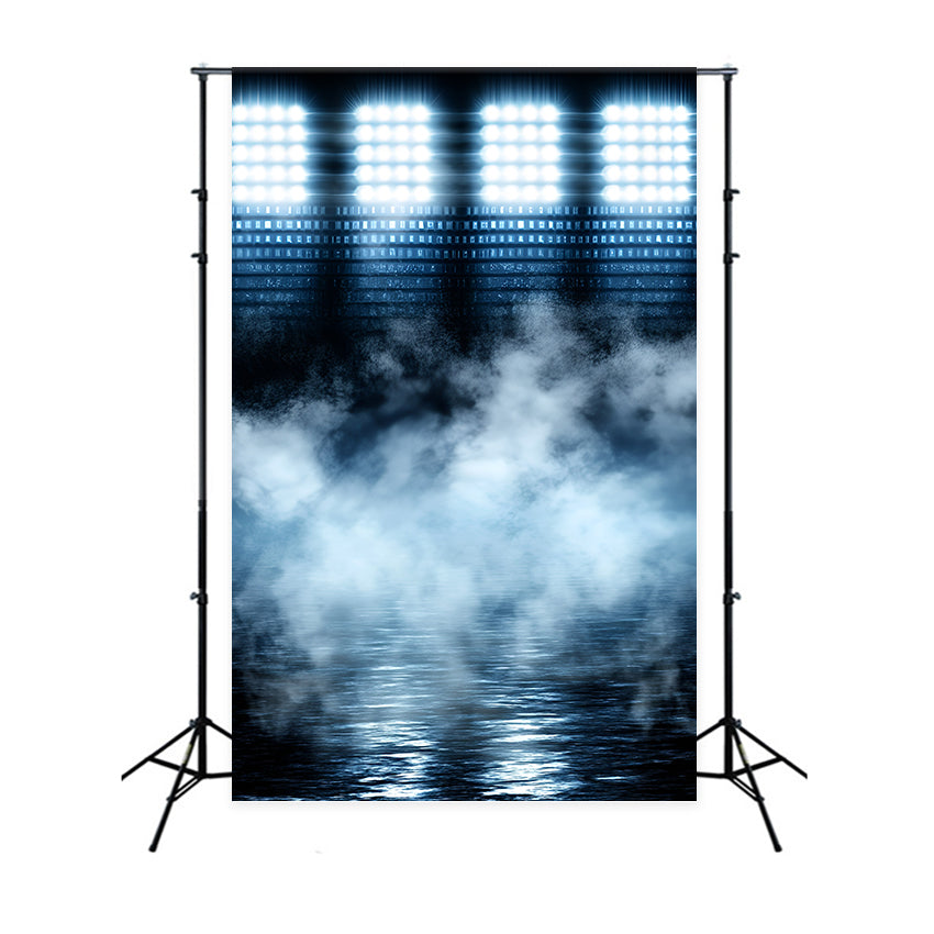 Sports Theme Backdrop Spotlight Mist Arena Backdrop UK GQ6-265
