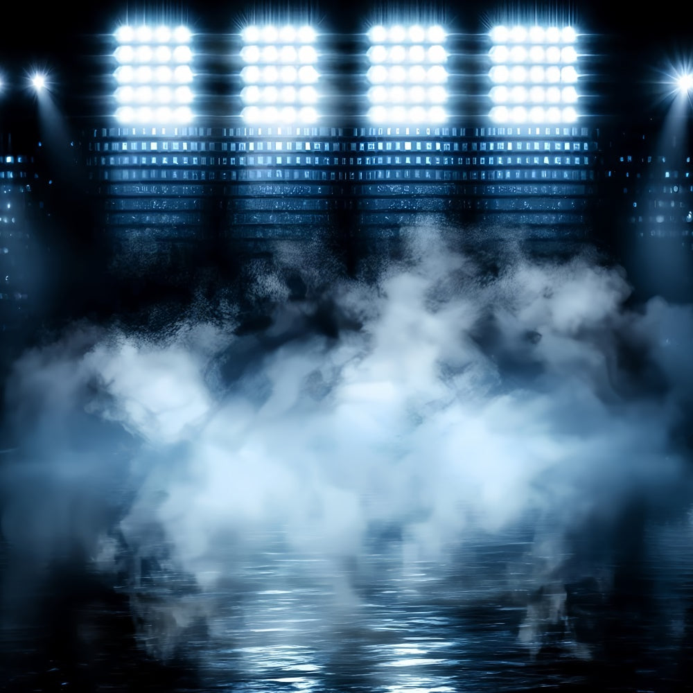 Sports Theme Backdrop Spotlight Mist Arena Backdrop UK GQ6-265