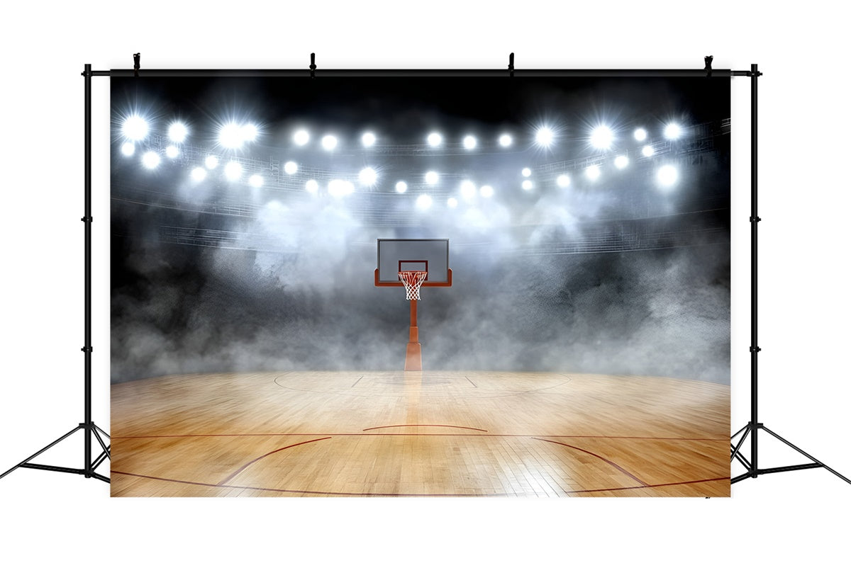 Basketball Backdrop Silent Arena Hoops Haze Backdrop UK GQ6-269