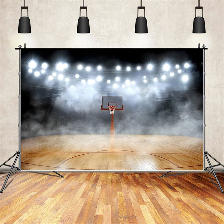 Basketball Backdrop Silent Arena Hoops Haze Backdrop UK GQ6-269
