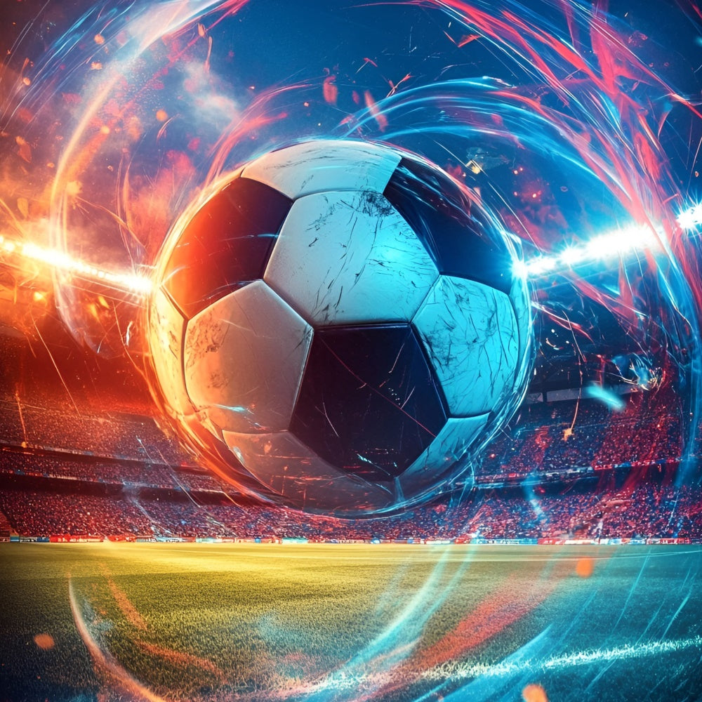 Soccer Photography Backdrop Turbo Spin Soccer Backdrop UK GQ6-280