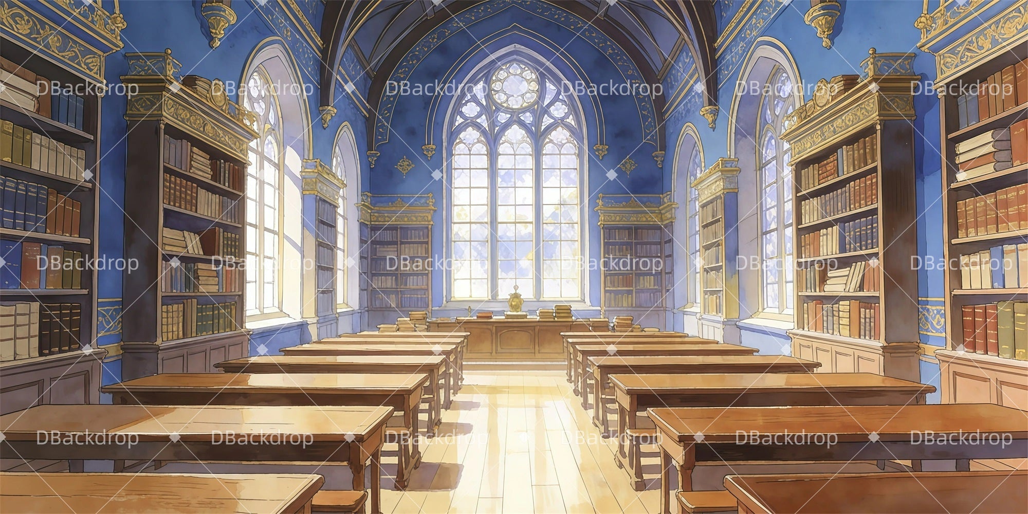 Backdrop For Theater Play Magic Classroom Performance Backdrops UK GQ61-T15