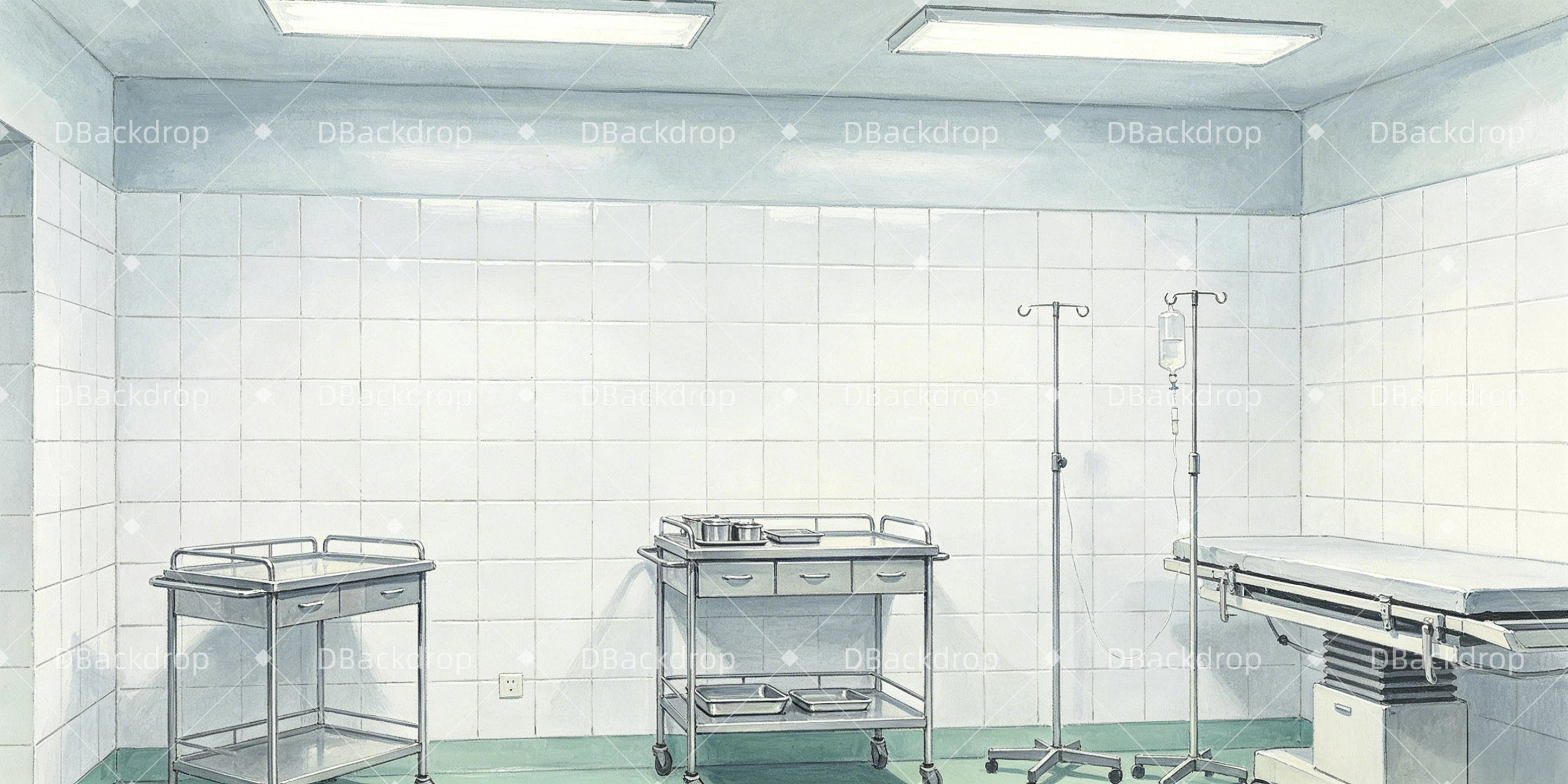 Cheap Theater Backdrops Hospital Scene Stage Backdrop Ideas UK GQ65-T49