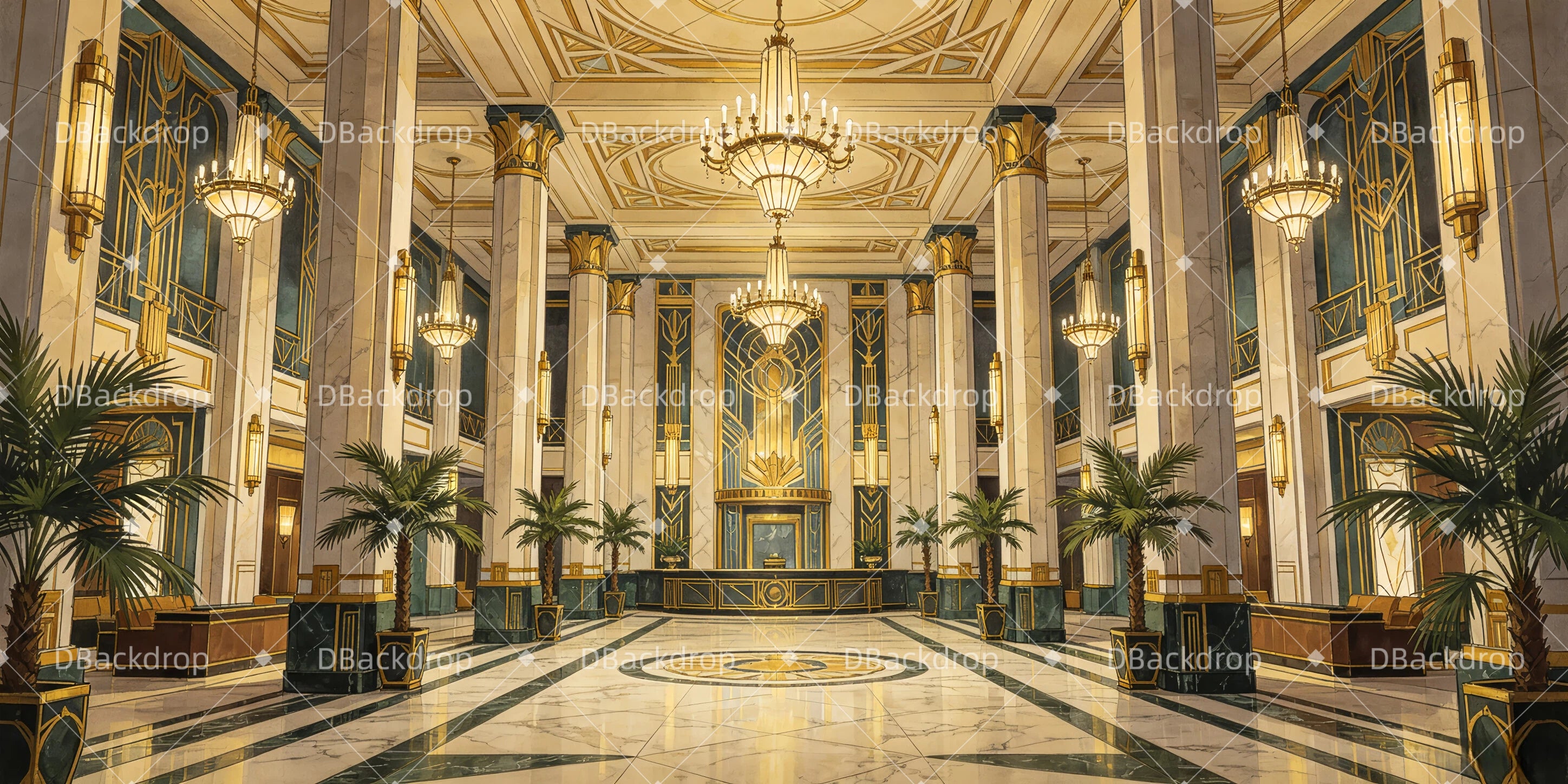 Backdrop For Theater Luxury Hotel Lobby Stage UK Backdrop Ideas GQ66-T18