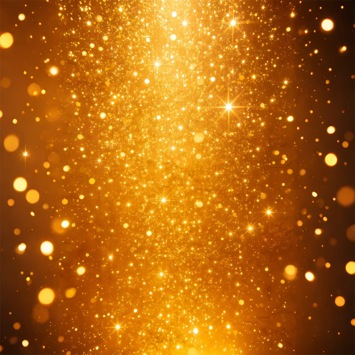 Christmas Bokeh Backdrop Golden Glitter Light Burst Christmas Wall Backdrops UK GQ69-36