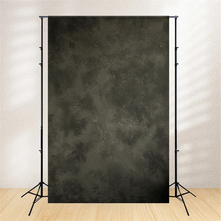 Portrait Studio Backdrops Dark Textured Concrete Wall Backdrop UK GTY2-146