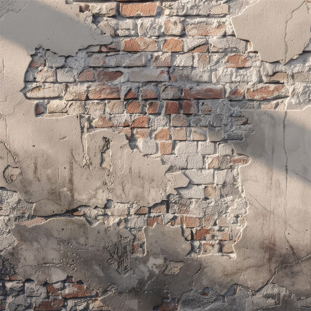 School Portrait Backdrops Rustic Aged Brick Texture Backdrop UK GTY3-102