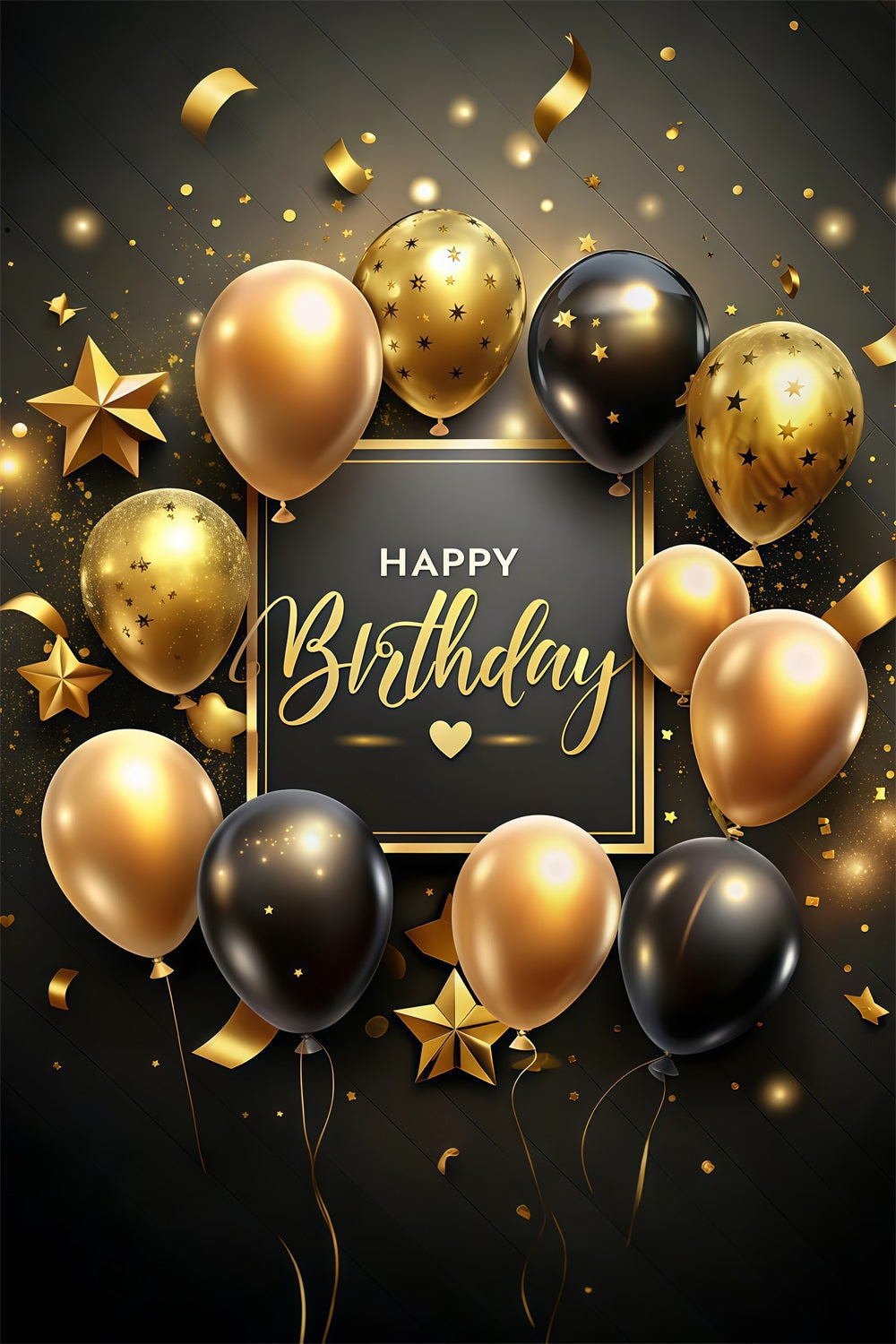 Backdrop Ideas For Birthday Balloon Party Customized Backdrop UK GTY3-254