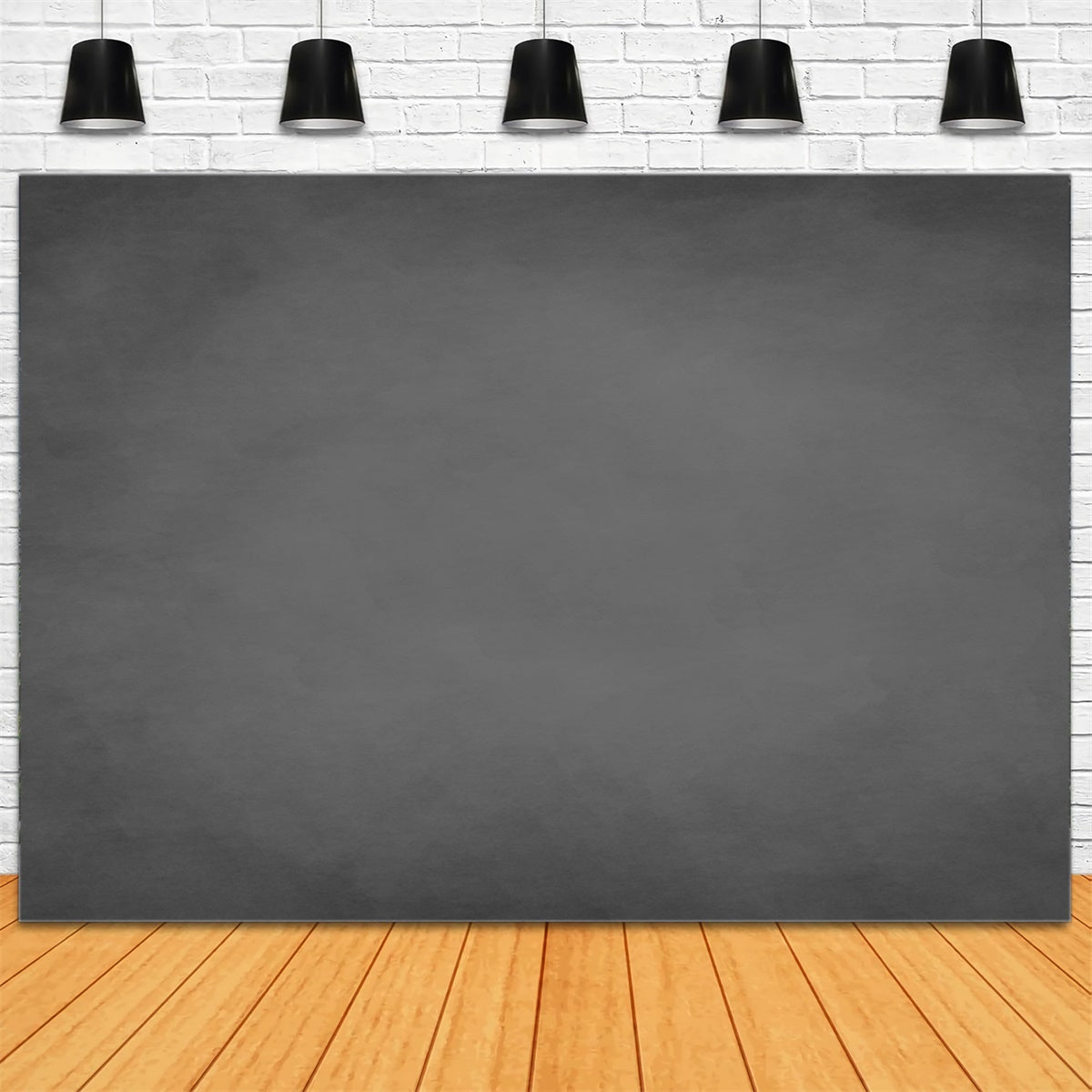Grey Photo Backdrop Soft Gradient Dark Gray Backdrop UK GTY3-317
