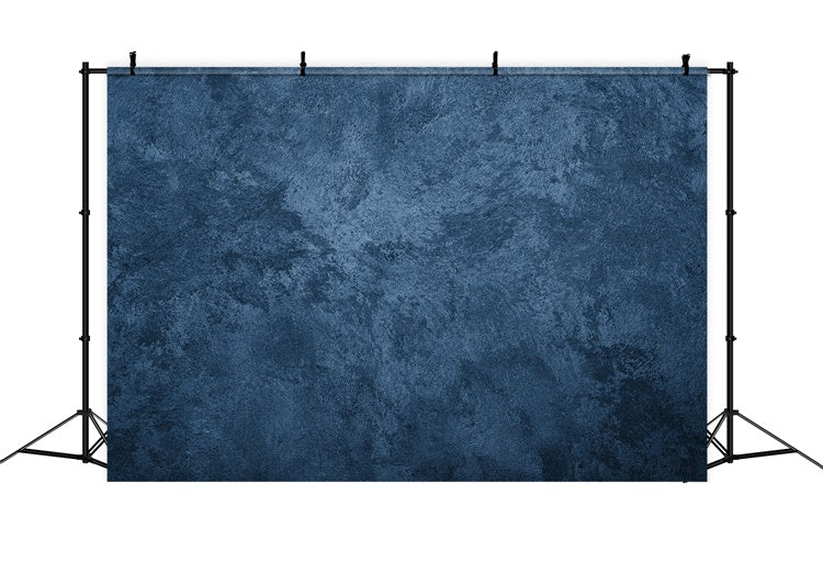 Blue Backdrop Midnight Blue Concrete Backdrop UK GTY3-366