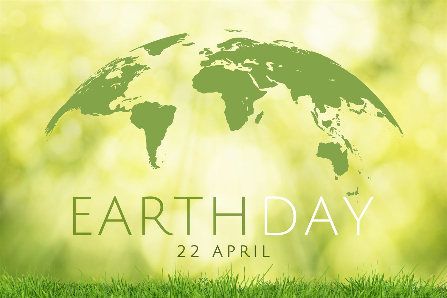 Happy Earth Day Backdrop Earth Day April 22 Event Backdrop UK GTY3-52
