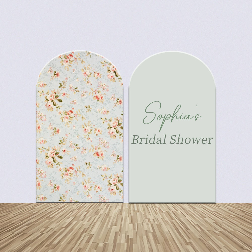 Backdrops For Bridal Shower Vintage Rose Arch Backdrop Kit UK LXX4-121