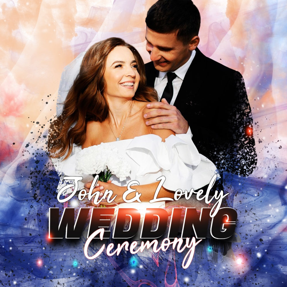 Wedding Backdrops For Photos Romantic Glow Custom Backdrop UK LXX5-195