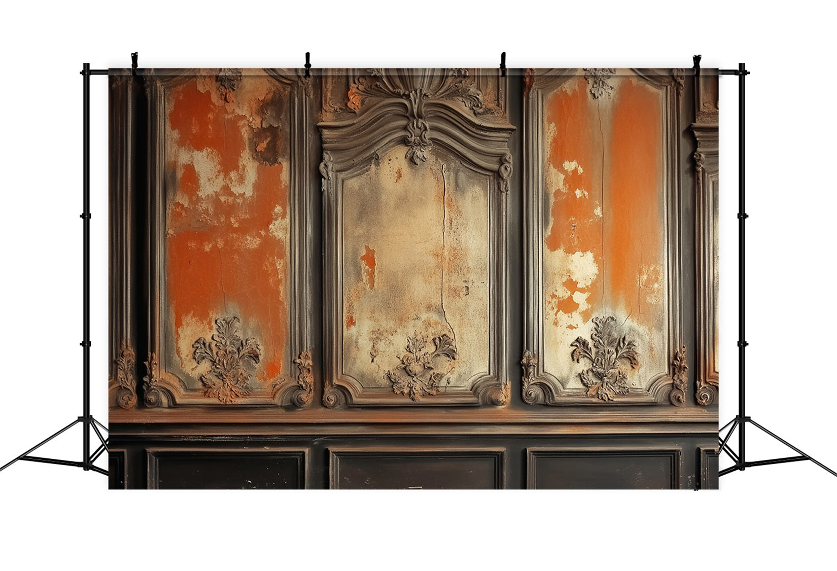 Victorian Backdrop Rustic Antique Wall Texture Vintage Wall Backdrop UK LXX510-104