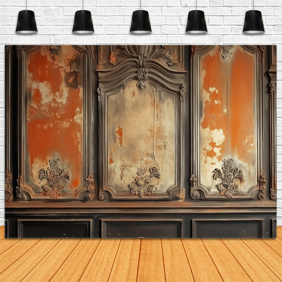 Victorian Backdrop Rustic Antique Wall Texture Vintage Wall Backdrop UK LXX510-104