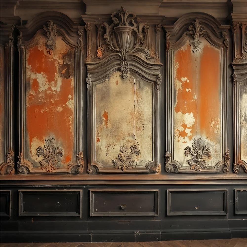 Victorian Backdrop Rustic Antique Wall Texture Vintage Wall Backdrop UK LXX510-104