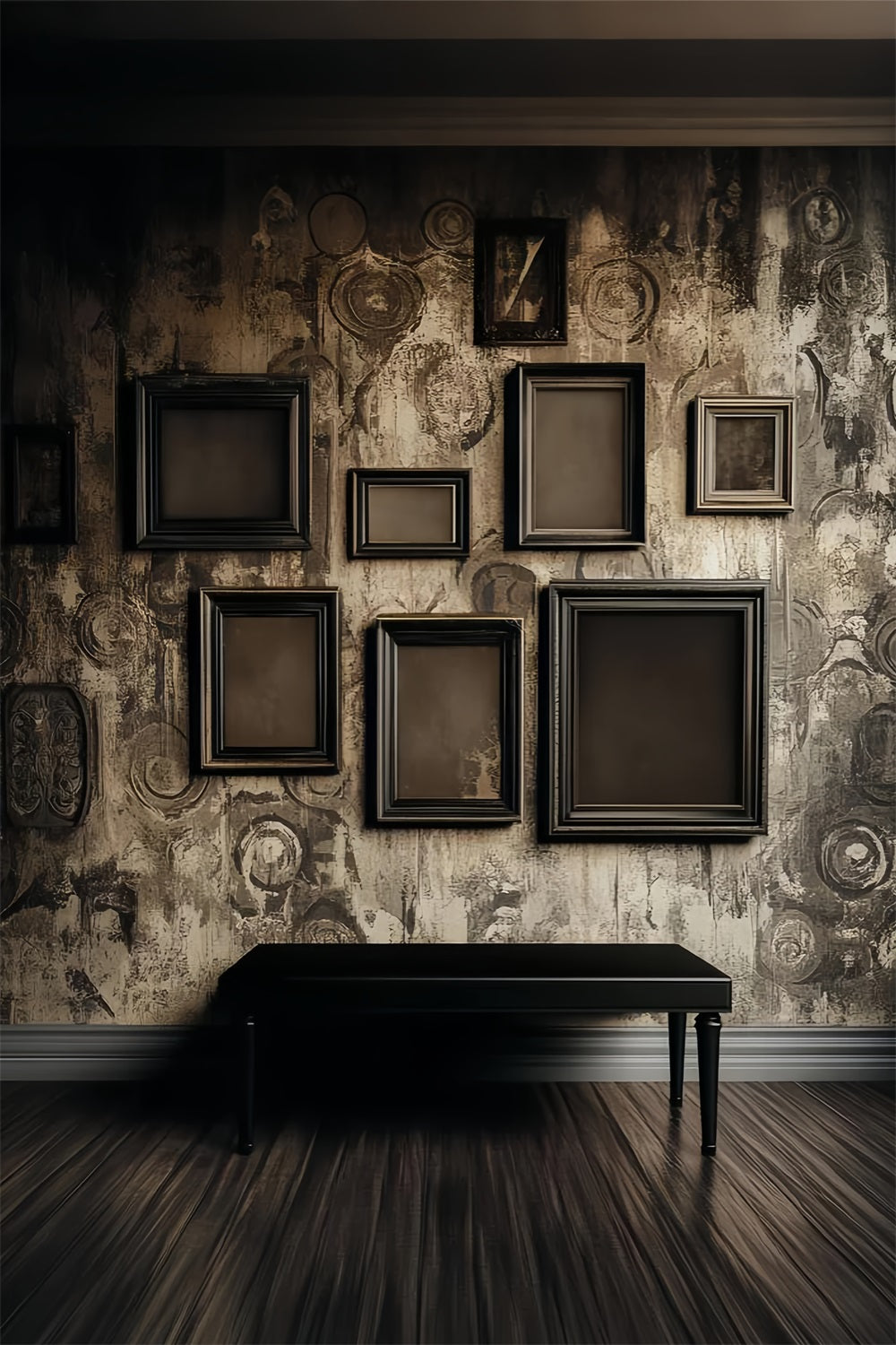 Victorian Backdrop Antique Frame Wall Gallery Victorian Photo Backdrop UK LXX510-128