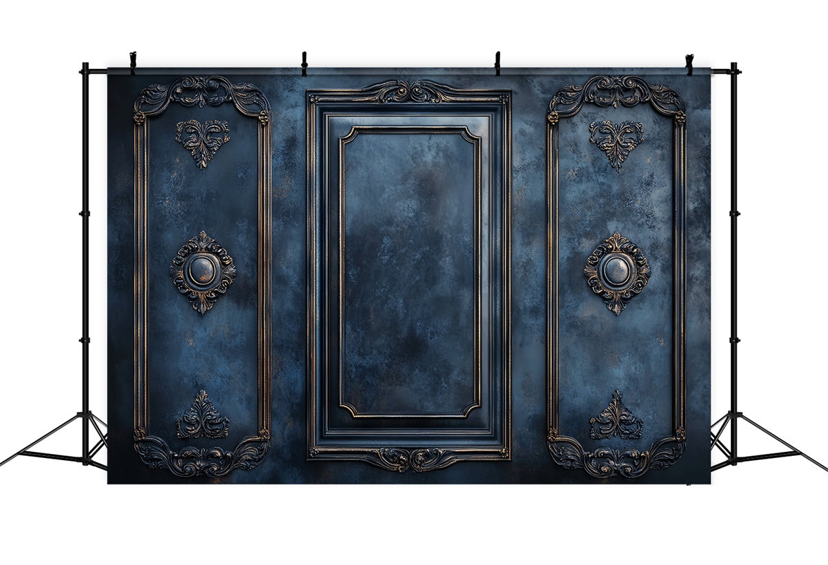 Baroque Backdrops Ornate Panel Elegance Vintage Backdrops UK LXX57-206