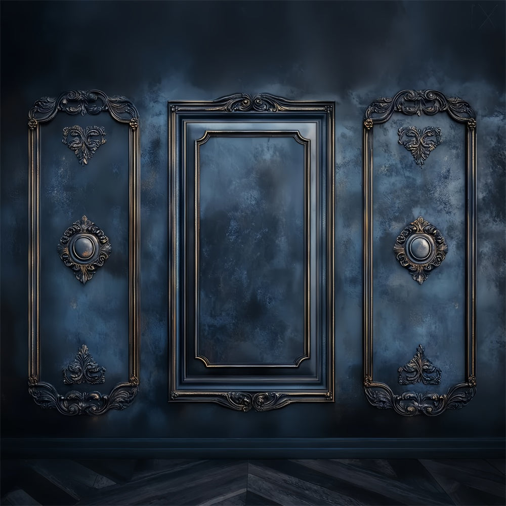 Baroque Backdrops Ornate Panel Elegance Vintage Backdrops UK LXX57-206