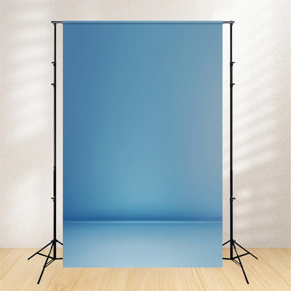 Blue Portrait Backdrop Cool Blue Gradient Backdrop UK LXX57-247